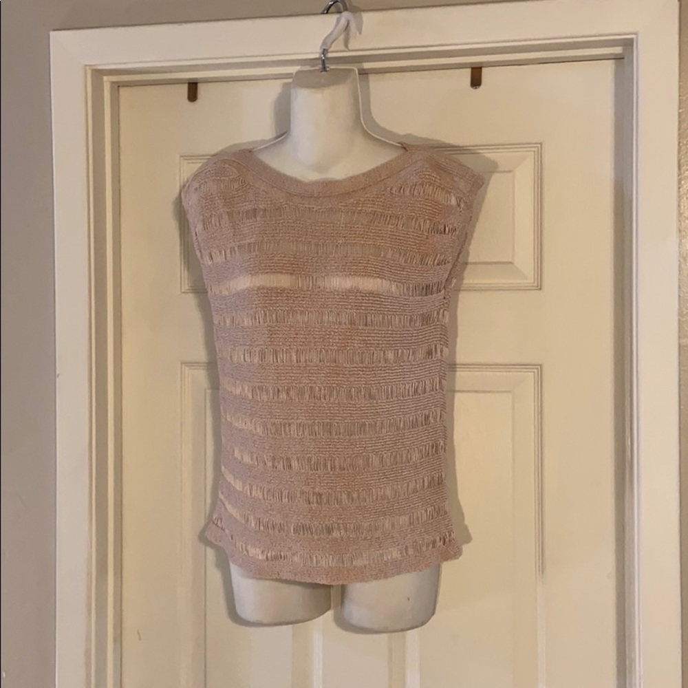 Pink top sleeveless